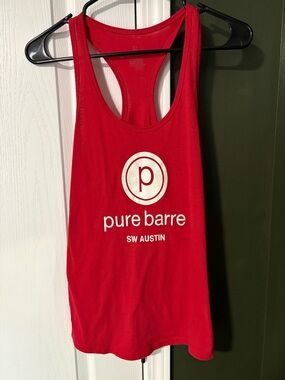 Large Pure Barre Austin Tank Top